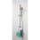 Croydex Croydex Chrome Shower Riser Rail Hook Over Caddy Basket, 5 Year Rust Free Guarantee 4