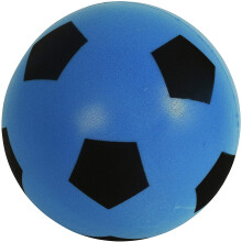 HTI Toys & Games Fun Sport Size 5 Blue Football | Indoor/Outdoor Soft Sponge Foam Soccer Ball Great Fun For Adults And Kids Boys & Girls