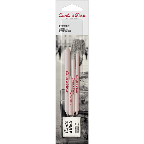 Conté à Paris Stump and Eraser Pack