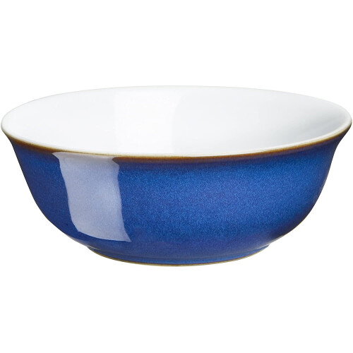 Denby Imperial Blue 2 Piece Cereal Bowl Set 1