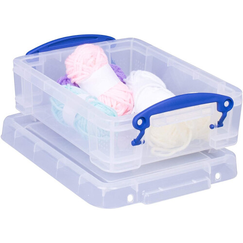 Really Useful Really Useful Storage Box 1.75 Litre Clear 1