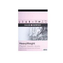 Daler Rowney Heavyweight Cartridge Pad 220gm A3 25s (Pad)