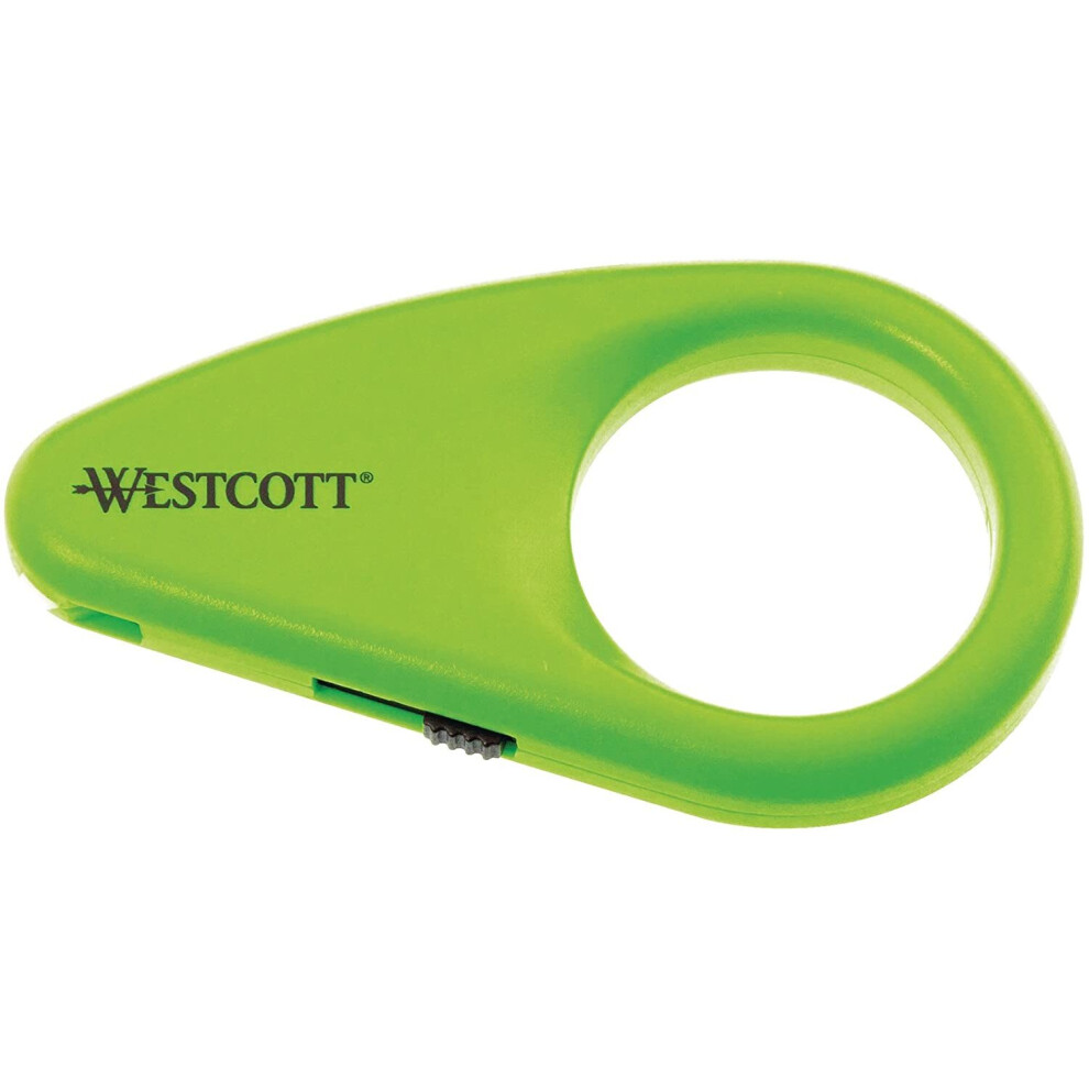 Westcott Mini Ceramic Safety Blade Box Opener - Green