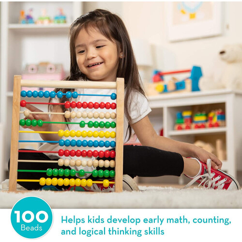 Melissa & Doug Melissa & Doug Wooden Abacus 1