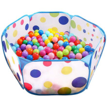 Tech Traders ® Kids Ball Pit, Indoor & Outdoor Play Tent Playpen Ball Pit Pool with Blue Zippered Storage Bag (Balls not Included)