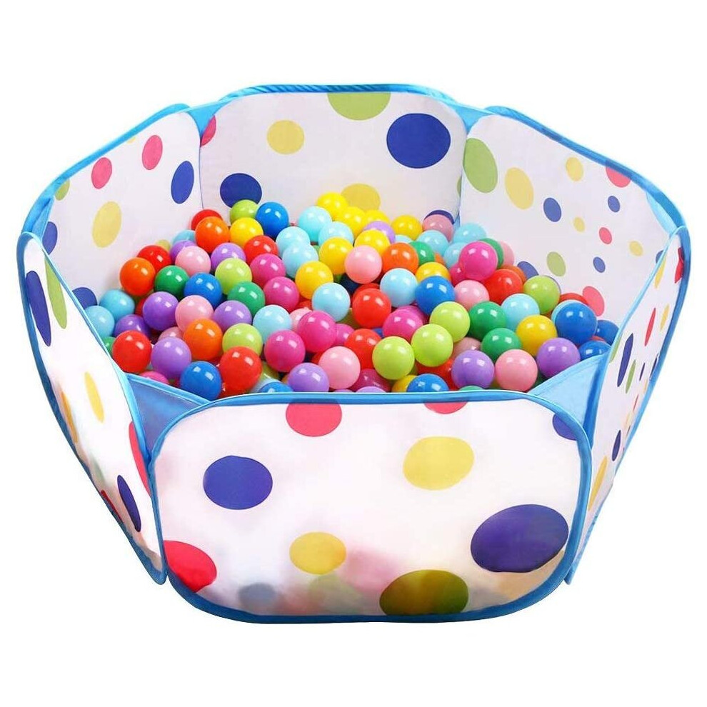 ® Kids Ball Pit, Indoor & Outdoor Play Tent Playpen Ball Pit Pool With Zippered Storage Bag (Balls Not Included) Blue Tech Traders