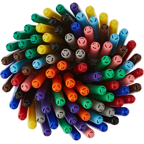 Giotto Turbo Colour 96 Pot,Multicolor - Assorted,521500 2