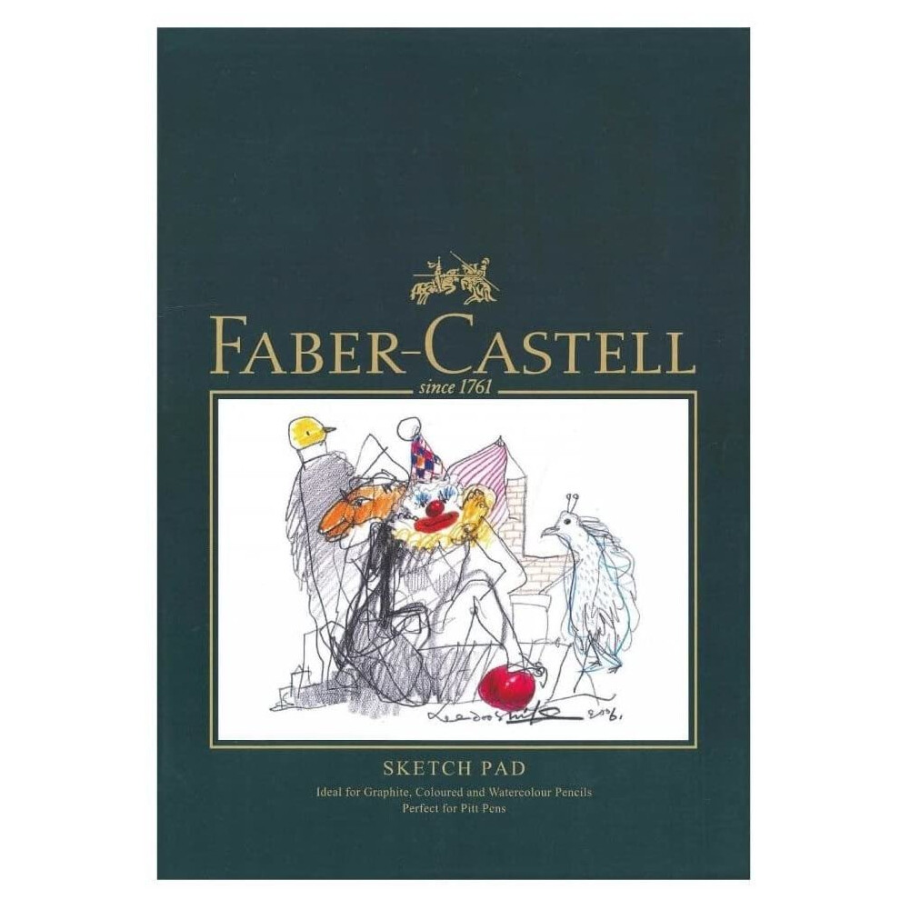 Faber-Castell Art & Graphic Sketch Pad, A5 160 GSM Pad of 40 Sheets