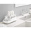 Joseph Joseph Joseph Joseph Bathroom Easy-Store Caddy- White/Grey 4