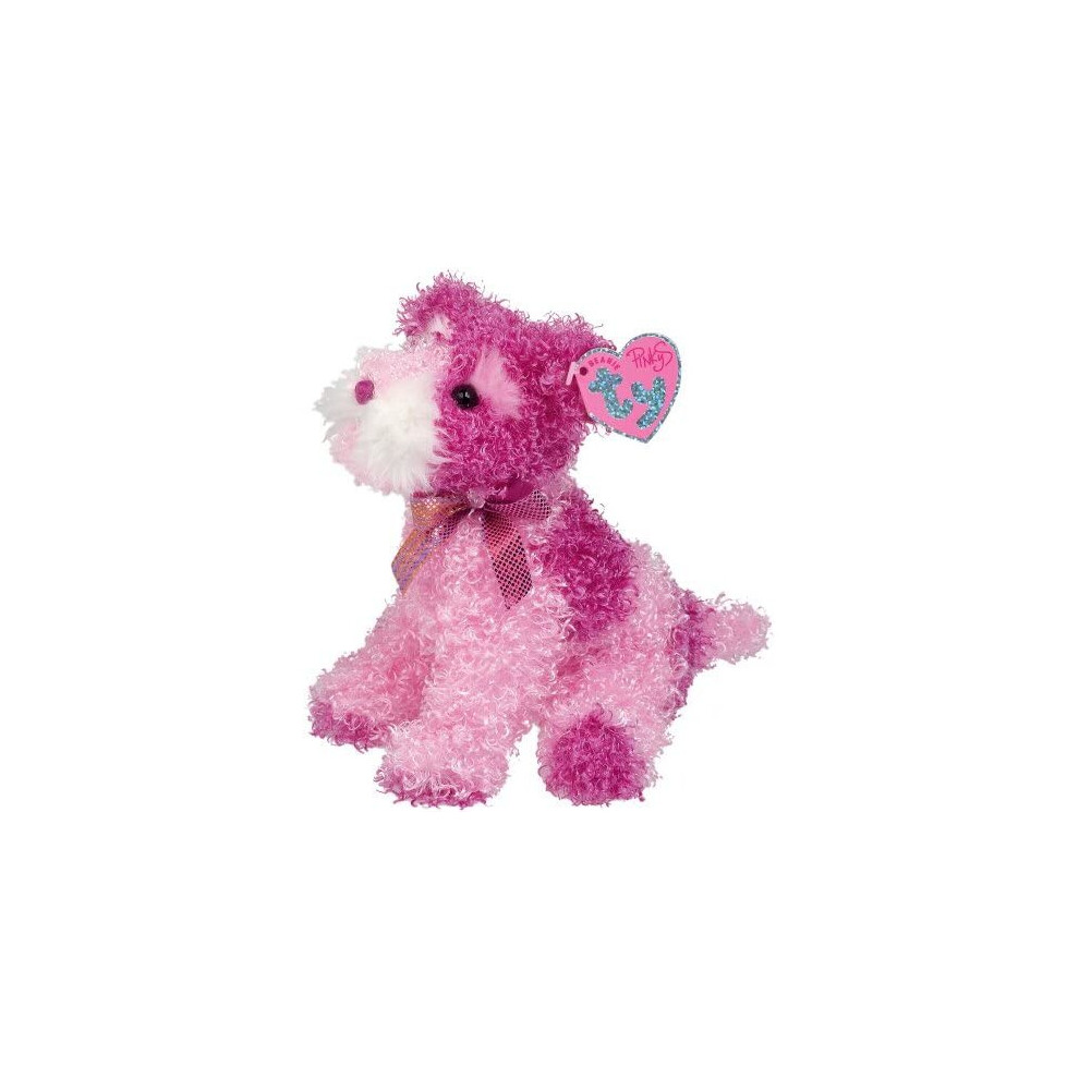 TY~GLITTERS THE SCHNAUZAR DOG BEANIE BABY