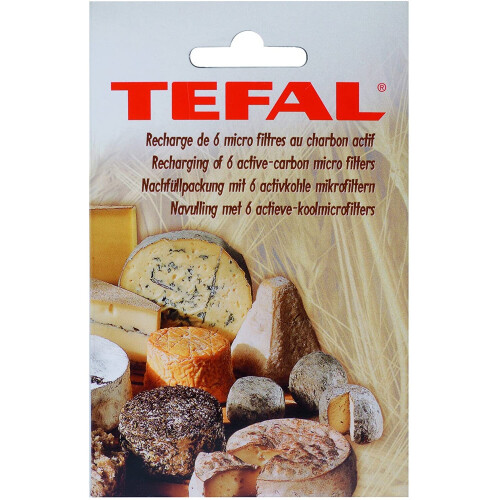 Tefal Tefal 6-X Filters for Cheese Preserver - White 1
