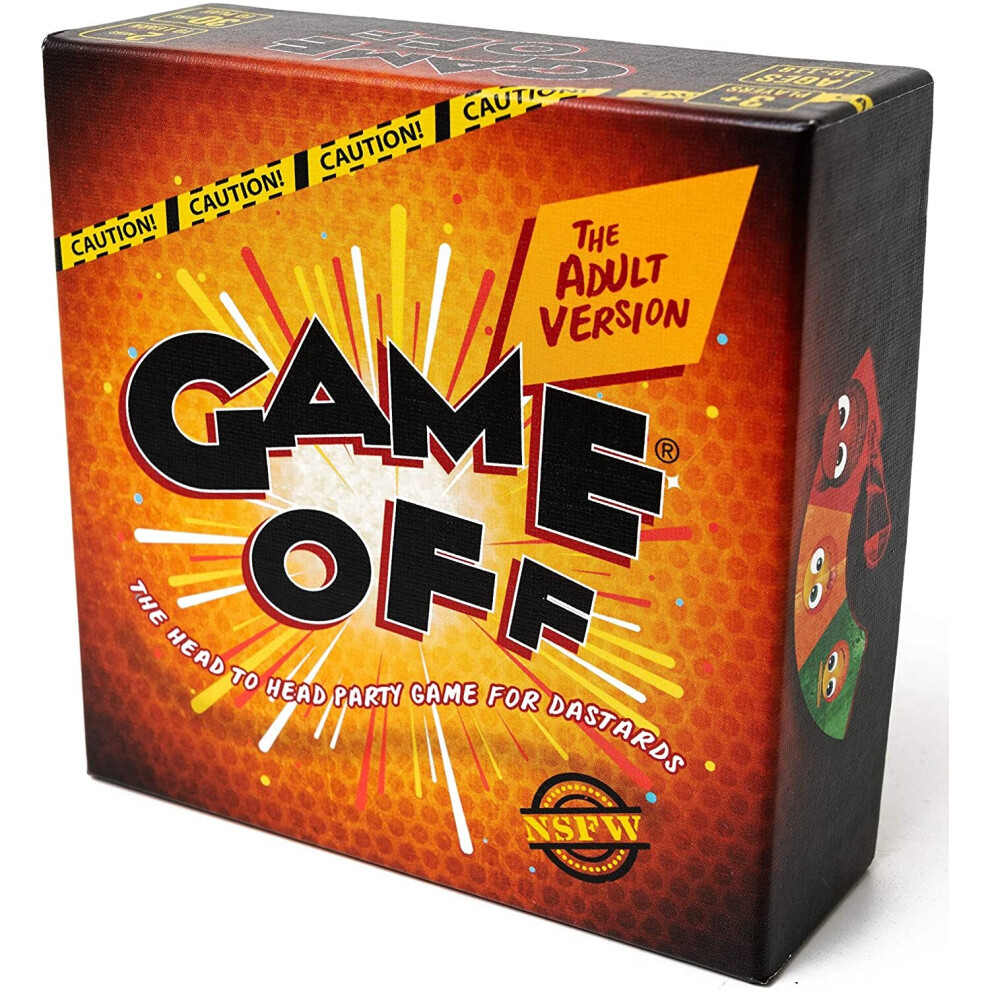 Game Off - The Adult Version. A Party Game of Twisted Battles