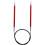 Knit Pro Zing: Fixed Circular Knitting Pins: 80cm x 2.5mm, Metal, 2.5 1