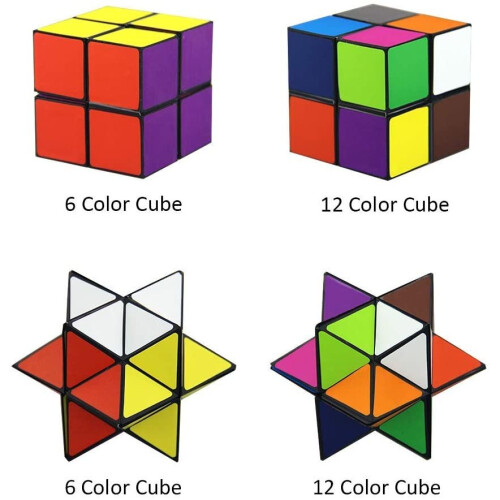 Star Cube Magic Cube Set Transforming Cubes Magic Puzzle Cubes til b?rn og voksne 2