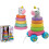 A to Z A to Z 55950 Fun Time Push Along Stacker, Multi 4