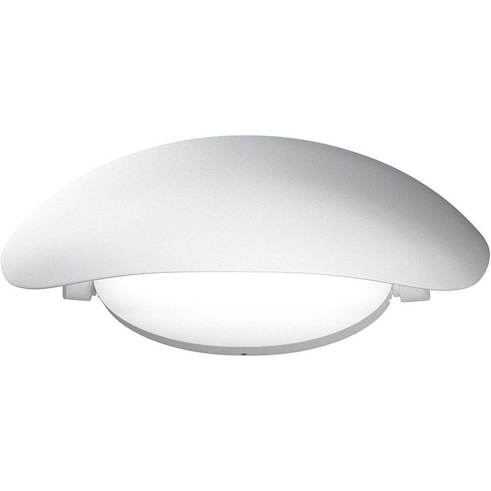 Osram Led Outdoor Luminaire / Endura Style Cover Oval / Aluminium Body / / 90° Adjustable / 12 Watt / Warm - 3000K White