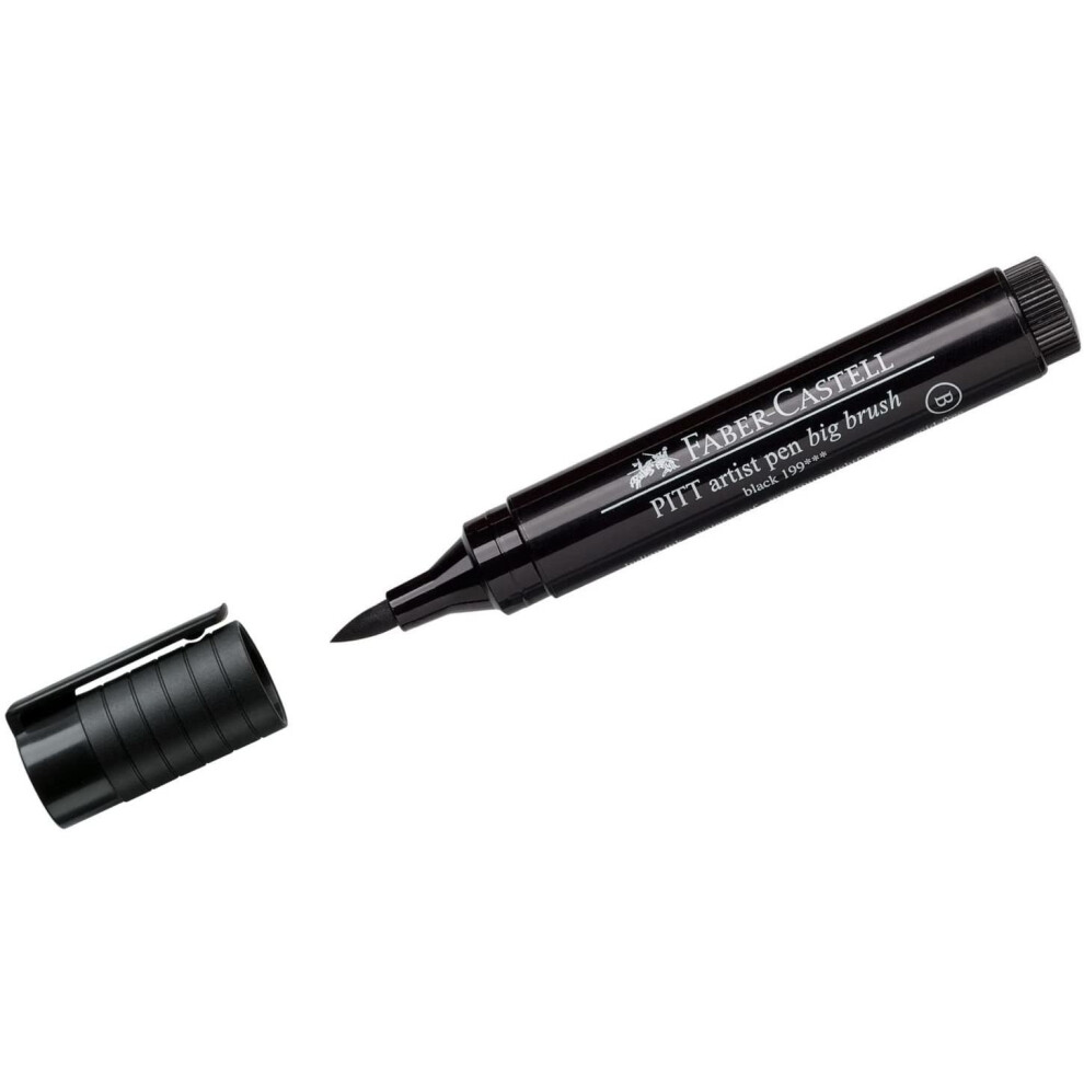 Faber-Castell Pitt Artist Big Brush Pen, Black (199)