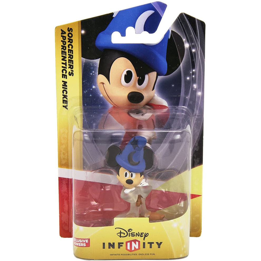 Disney Infinity 1.0 Crystal Sorcerer's Apprentice Mickey Character Figure