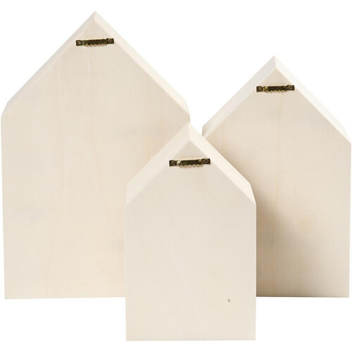 boîtes de rangement en bois. Support de montage au dos. réf 55920 1