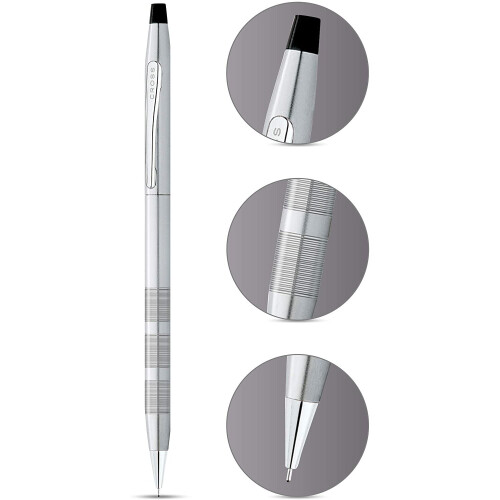 Cross Cross Classic Century Satin Chrome 0.7 mm Pencil 1