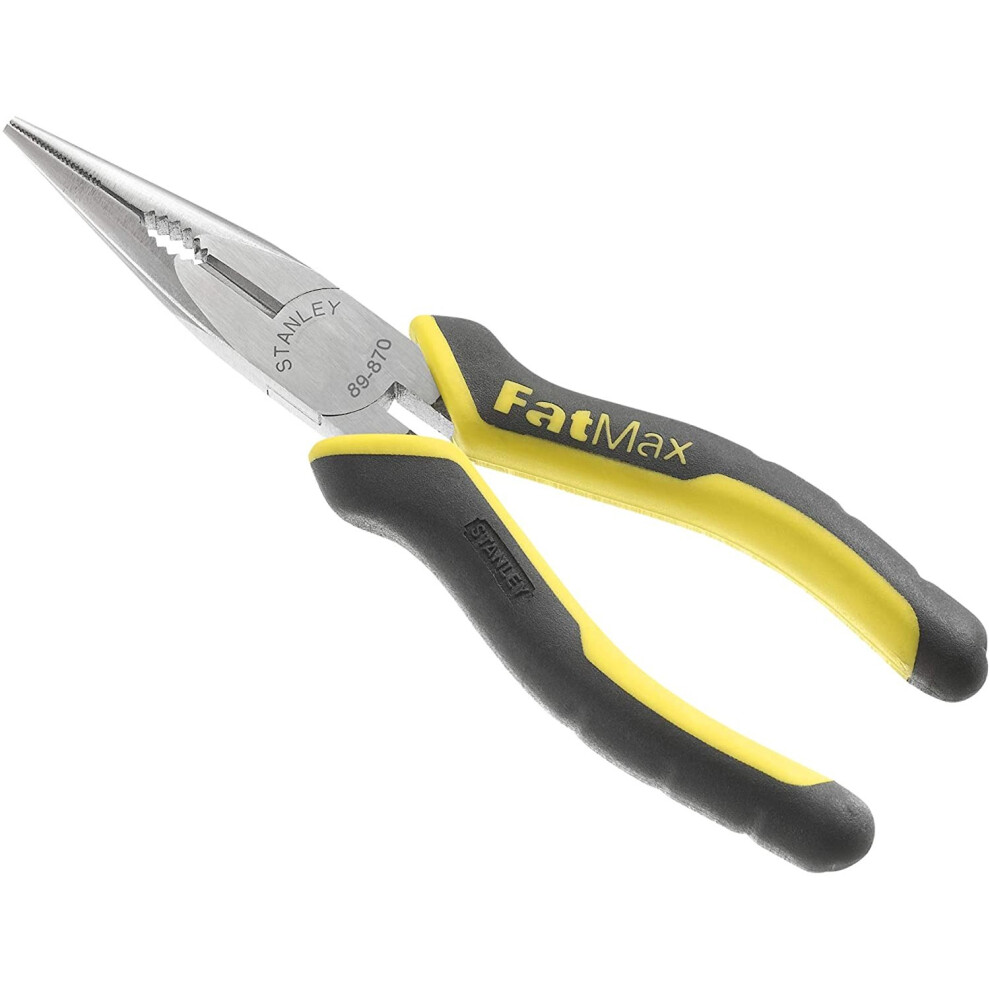 Stanley Max Steel Long Nose Plier 200MM 089 870