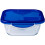 Pyrex Pyrex Food Storage Container, Blue, 21 x 21 x 8 cm 1
