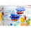 Pyrex Pyrex Food Storage Container, Blue, 21 x 21 x 8 cm 7