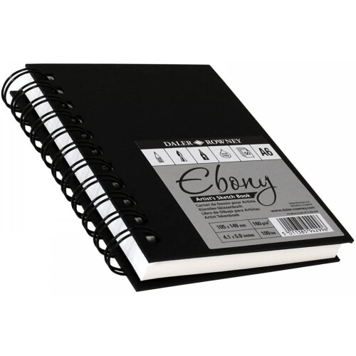 Daler - Rowney A5 Hardback Spiral Portrait Sketch Book