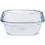 Pyrex Pyrex Food Storage Container, Blue, 21 x 21 x 8 cm 2