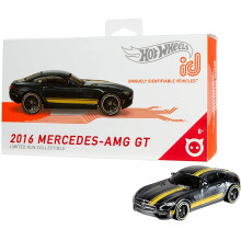 Hot Wheels id Vehículo 2016 Mercedes AMG GT con Chip NFC Incorporado, escala 1:64