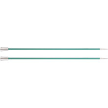 Knit Pro Zing: Knitting Pins: Single Ended: 30cm x 3.25mm, Metal, 3.25