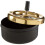 Premier Housewares Spinning Ashtray, Matte Black/Gold Finish, Large 3