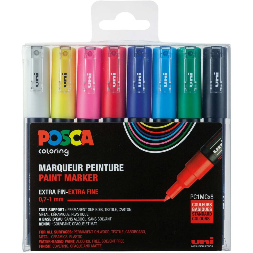 uni-ball POSCA (186704) Extra Fine Bullet Tip Marker