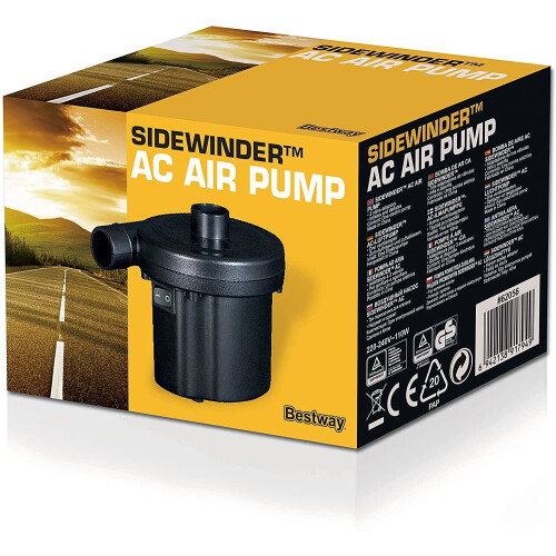 Bestway Bestway Sidewinder AC Air Pump - Black 1