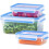 EMSA Set di 3 scatole alimentari Clip&amp;Close 3D - 1/2,3/3,7 L - Plastica 1
