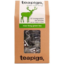 Teapigs Mao Feng Green Tea Bags Made With Whole Leaves (1 Pack of 50 Teabags)