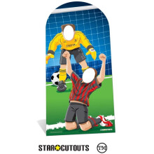 Star Cutouts Ltd World Football Event Stand-in