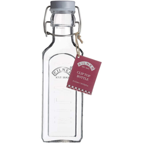 Kilner 0,3 l flaske. Nye Clip Top-flasker / Kilner 1