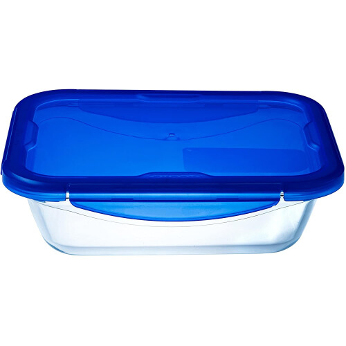Pyrex Pyrex Food Storage Container, Blue, 20 x 15 x 5 cm