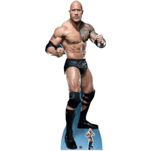 Official Star Cutouts WWE The Rock Dwayne Johnson 'Just Bring It', Lifesize Cardboard Cutout,195 cm Tall