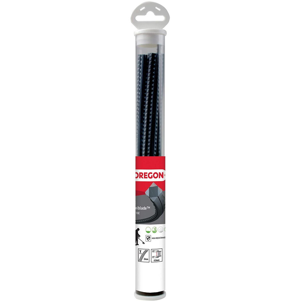 Oregon Flexiblade 111116E Precut Serrated Heavy Duty Trimmer Line for Brambles and Undergrowth