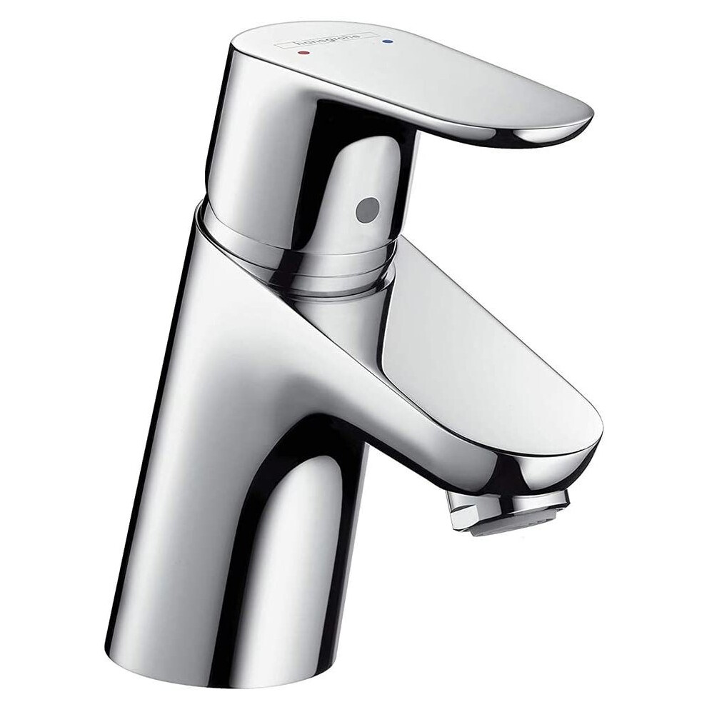 Hansgrohe Focus Basin Mixer Tap 70 Without Waste, Chrome 31733000