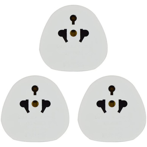 Status Status 13 A UK Visitor Adaptor - (Pack of 3)