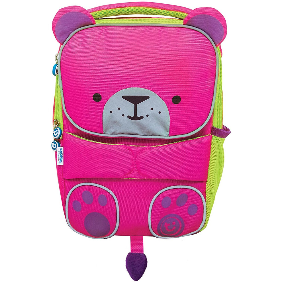 Trunki Toddler's Backpack Â Hi-Viz Little ChildrenÂs Pre School Rucksack - ToddlePak Betsy (Pink)