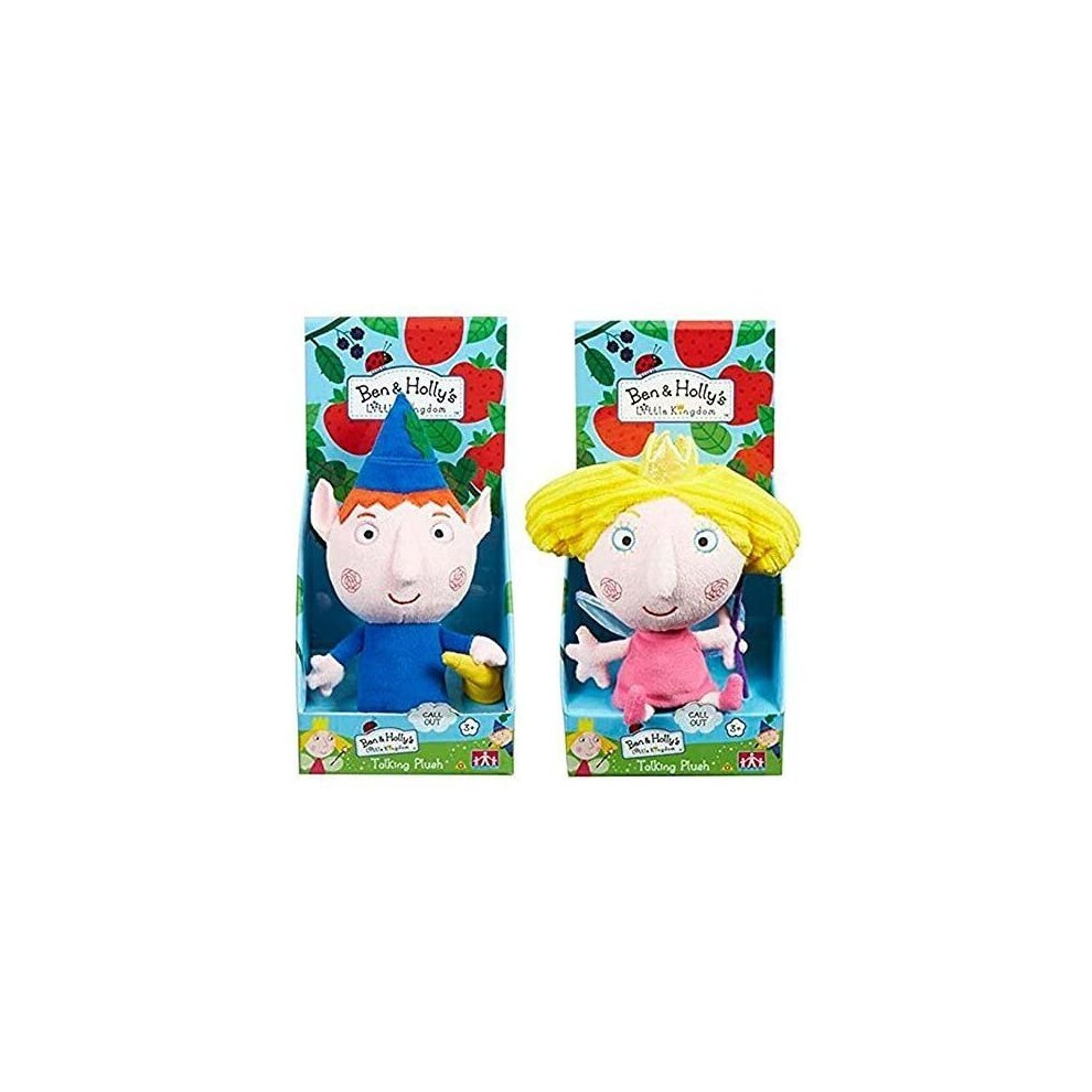 Ben & Holly's Little Kingdom 18cm Talking Soft Plush Toys