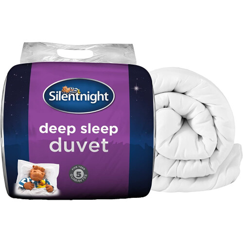 Silentnight Silentnight Deep Sleep 10.5 Tog Duvet, Microfibre, White, Single 1