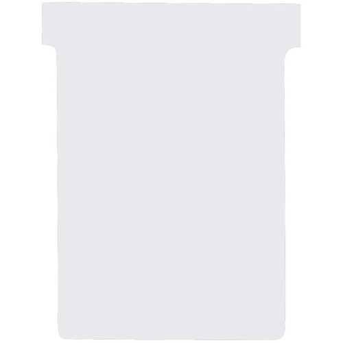 Nobo T-Cards White Size 3 (Pack of 100)