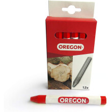Oregon 295361 Multi Surface Marking Crayon - Red (Pack of 12)