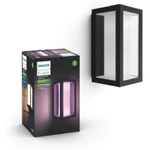 Philips Hue Impress White and Colour Ambiance Led Smart Garden Wall Light [Slim], Works with Alexa, Google Assistant and Apple Homekit