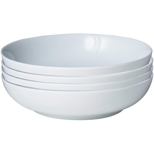 Denby White By Denby 4 Piece Pasta Bowl Set